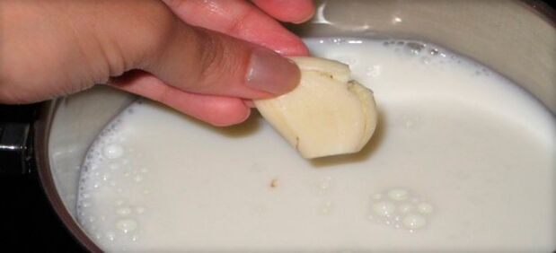 ajo con leche contra los parásitos del cuerpo